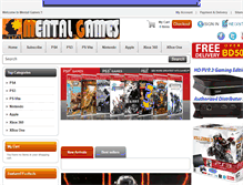 Tablet Screenshot of mentalgamesonline.com